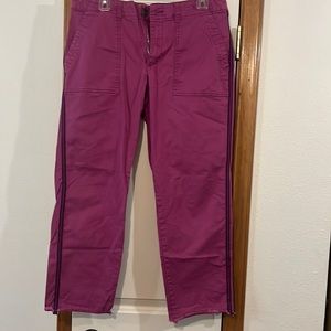 Gap Factory Purple Girlfriend Chinos Size 12